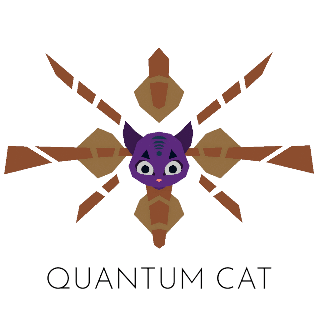 Quantum cat logo